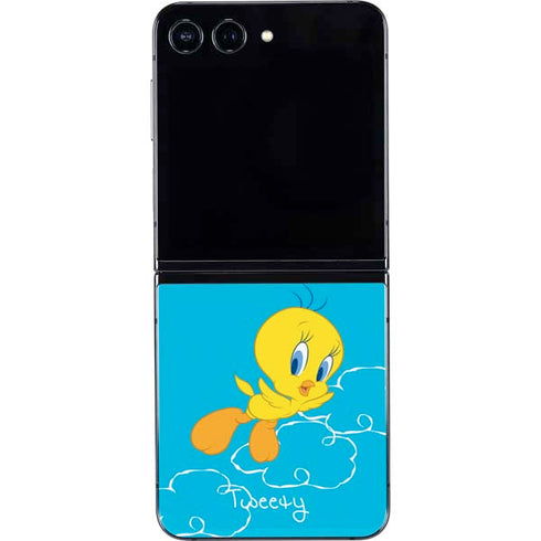 Looney Tunes Tweety Bird Flying Galaxy Z Flip5 5G Skin